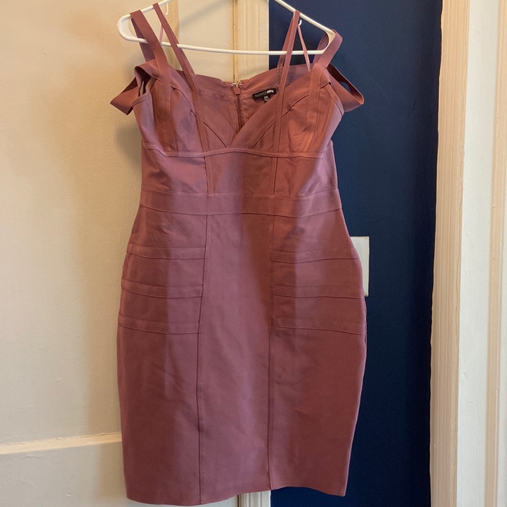 Fashionova blush dress